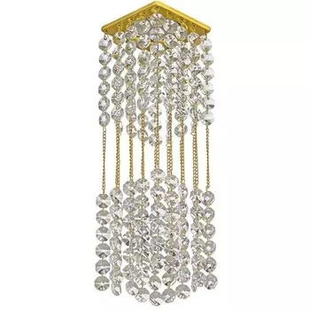 Встраиваемый светильник хрустальный Dio D'Arte Tayo Gold Tayo GU10.5.14.8x8.205 G