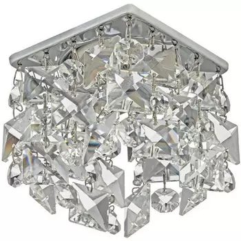 Встраиваемый светильник хрустальный Dio D'Arte Tayo Nickel Tayo GU10.5.14.8x8.102 N