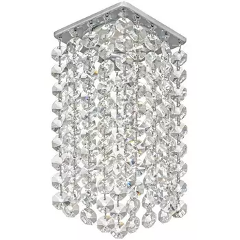 Встраиваемый светильник хрустальный Dio D'Arte Tayo Nickel Tayo GU10.5.14.8x8.110 N