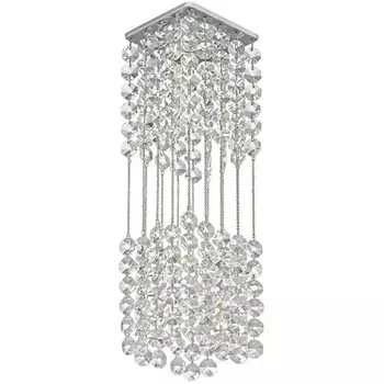 Встраиваемый светильник хрустальный Dio D'Arte Tayo Nickel Tayo GU10.5.14.8x8.105 N