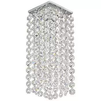 Встраиваемый светильник хрустальный Dio D'Arte Tayo Nickel Tayo GU10.5.14.8x8.109 N