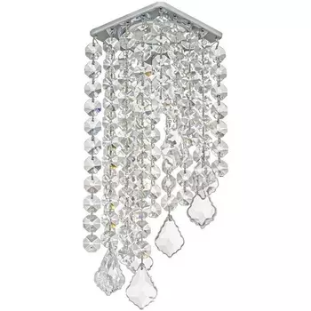 Встраиваемый светильник хрустальный Dio D'Arte Tayo Nickel Tayo GU10.5.14.8x8.119 N