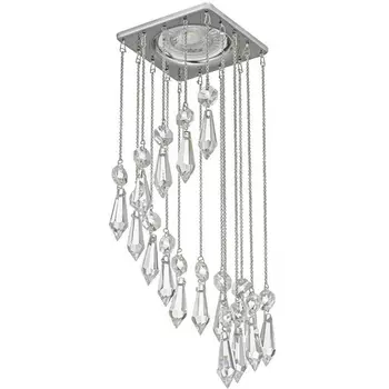 Встраиваемый светильник хрустальный Dio D'Arte Tayo Nickel Tayo GU10.5.14.8x8.106 N