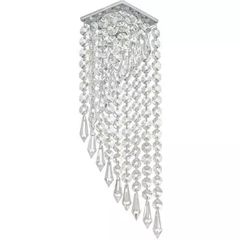 Встраиваемый светильник хрустальный Dio D'Arte Tayo Nickel Tayo GU10.5.14.8x8.111 N