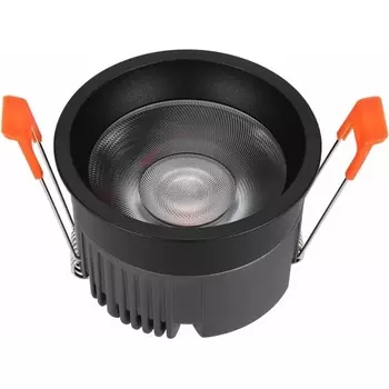 Встраиваемый светильник круглый светодиодный iLedex Mars 112-12W-D80-4000K-24DG-BK