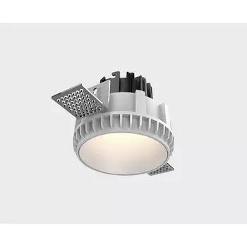 Встраиваемый светильник круглый под гипсокартон светодиодный Italline IT08-8021 white 4000K