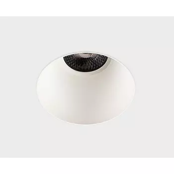 Встраиваемый светильник круглый под гипсокартон светодиодный Italline IT08-8021 white 3000K