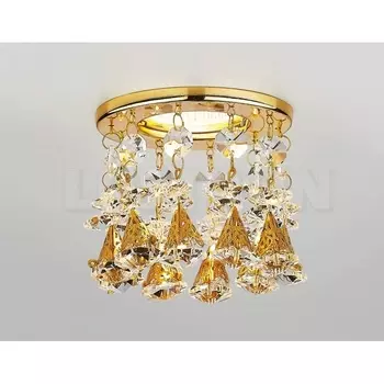 Встраиваемый светильник K2233 CL/G Ambrella K2071