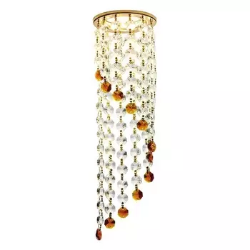 Встраиваемый светильник K3440 CL/BR/G Ambrella Хрусталь С Подвесами