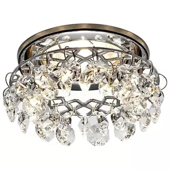 Встраиваемый светильник K7070 CL/CH Ambrella Хрусталь С Подвесами