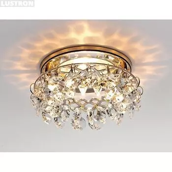 Встраиваемый светильник K7070 CL/G Ambrella Хрусталь С Подвесами