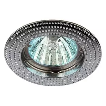 Встраиваемый светильник круглый KL55 ЭРА CH