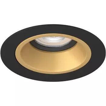 Встраиваемый светильник круглый под LED модуль/ламп МR16 Lightstar Domino D61703BMOD