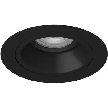 Встраиваемый светильник круглый под LED модуль/ламп МR16 Lightstar Domino D61707BMOD