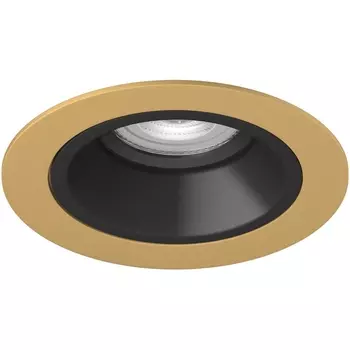 Встраиваемый светильник круглый под LED модуль/ламп МR16 Lightstar Domino D61307BMOD