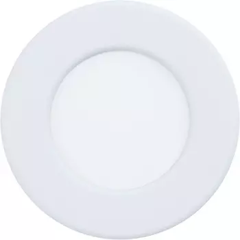 Встраиваемый светильник круглый светодиодный 5 IP44 Eglo Fueva 99206