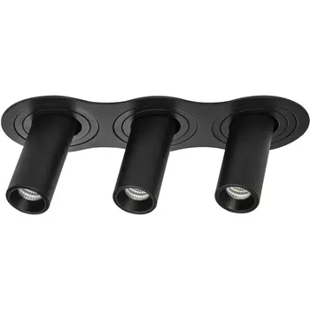 Встраиваемый светильник круглый светодиодный с рамкой Lightstar Intero i637274