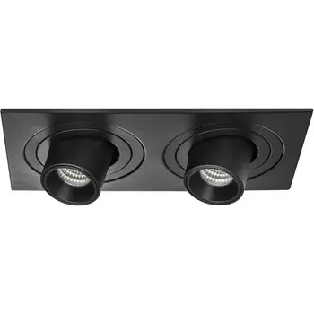 Встраиваемый светильник круглый светодиодный с рамкой Lightstar Intero i527174