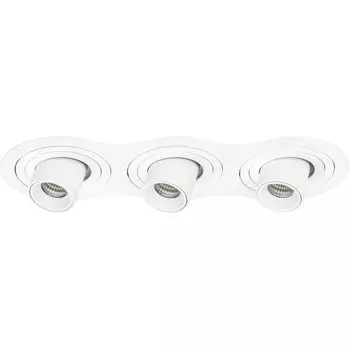 Встраиваемый светильник круглый светодиодный с рамкой Lightstar Intero i636164