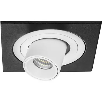 Встраиваемый светильник круглый светодиодный с рамкой Lightstar Intero i517164