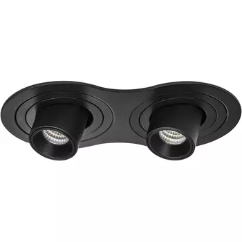 Встраиваемый светильник круглый светодиодный с рамкой Lightstar Intero i627174