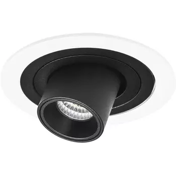 Встраиваемый светильник круглый светодиодный с рамкой Lightstar Intero i616172