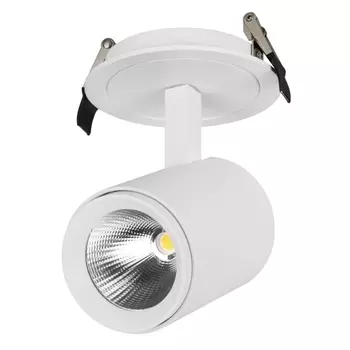 LED спот встраиваемый LGD-LUMOS-R76-16W White6000 (WH, 20 deg) (Arlight, IP20 Металл, 3 года) 024288