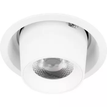 Встраиваемый светильник круглый светодиодный Loft It Flash 10319/A White