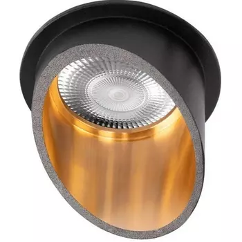 Встраиваемый светильник круглый Loft It Limit 10343/A Black Gold