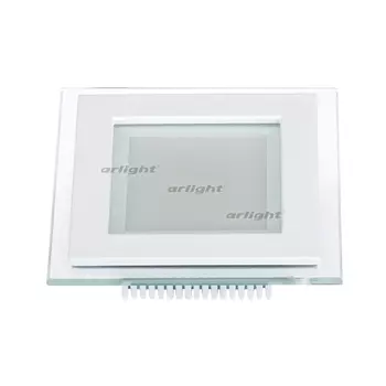 Светодиодная панель встраиваемая LT-S96x96WH 6W Warm White 120deg (Arlight, IP40 Металл, 3 года) 015572