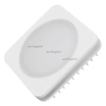 Светодиодная панель встраиваемая LTD-96x96SOL-10W Day White 4000K (Arlight, IP44 Пластик, 3 года) 017634