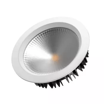 Светодиодный Светильник встраиваемый LED LTD-220WH-FROST-30W Warm White 110deg (Arlight, IP44 Металл, 3 года) 021070