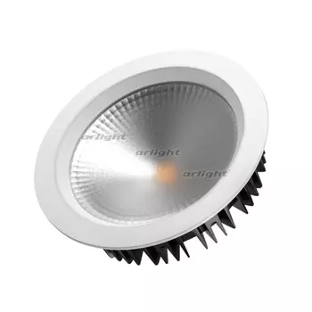 Светодиодный Светильник встраиваемый LED LTD-220WH-FROST-30W White 110deg (Arlight, IP44 Металл, 3 года) 021497