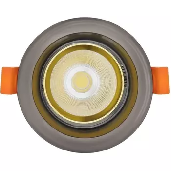 Встраиваемый светильник круглый светодиодный Lumina Deco Dalston LDC Y115 BK+GD