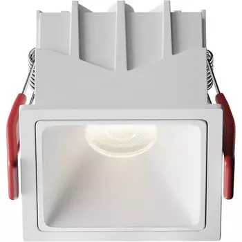 Встраиваемый светильник Maytoni Alfa LED DL043-01-10W4K-SQ-W-1