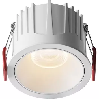 Встраиваемый светильник круглый Maytoni Alfa LED DL043-01-15W3K-RD-W-1