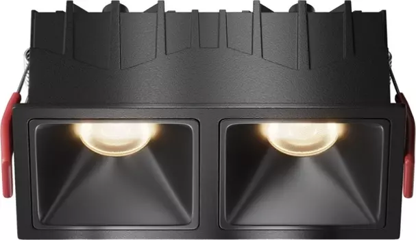 Встраиваемый светильник Maytoni Alfa LED DL043-02-10W3K-SQ-B-1