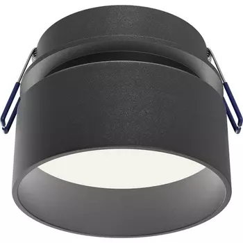 Встраиваемый светильник круглый Maytoni Amary DL062-GU10-B