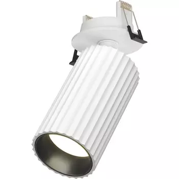 Встраиваемый светильник круглый Maytoni Calipso C110CL-01-GU10-W