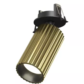 Встраиваемый светильник круглый Maytoni Calipso C110CL-01-GU10-BS