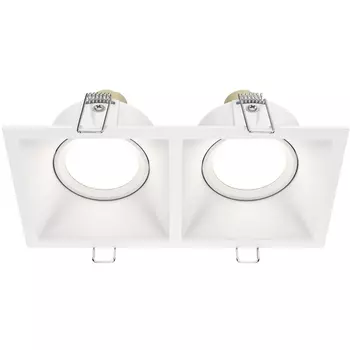 Встраиваемый светильник Dot GU10 2x50Вт Maytoni Technical DL029-2-02W