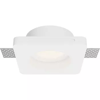 Встраиваемый светильник под гипсокартон Maytoni Gyps Modern DL002-GU10-01-W