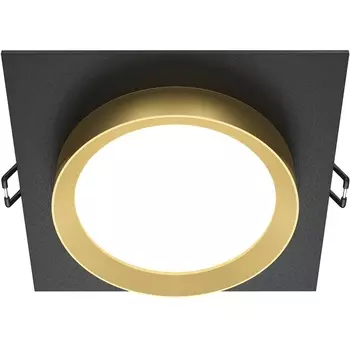 Встраиваемый светильник круглый Hoop GX53 1x15Вт Maytoni Technical DL086-GX53-SQ-BG