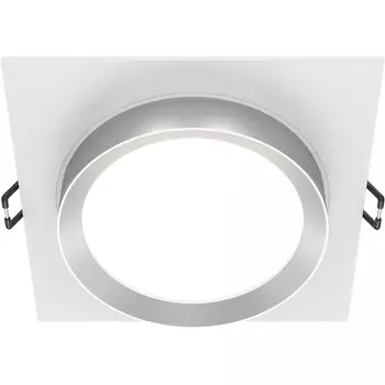 Встраиваемый светильник круглый Hoop GX53 1x15Вт Maytoni Technical DL086-GX53-SQ-WS