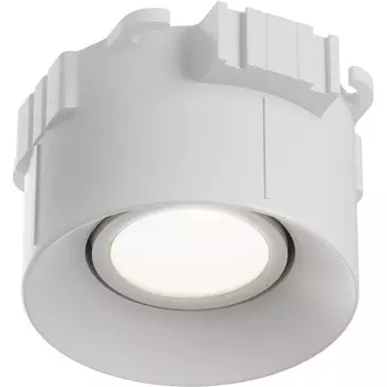 Встраиваемый светильник круглый Maytoni Intro DL110-GU10-W