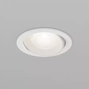 Встраиваемый светильник круглый влагостойкий светодиодный Maytoni Lens DL105-12W4K-W