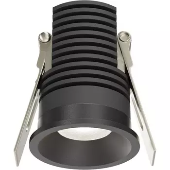 Встраиваемый светильник круглый светодиодный Maytoni Mini DL059-7W4K-B