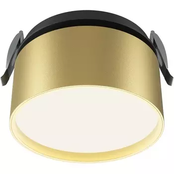 Встраиваемый светильник светодиодный Maytoni Onda DL024-12W-DTW-BMG