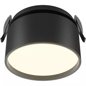 Встраиваемый светильник круглый светодиодный Maytoni Onda DL024-12W-DTW-B