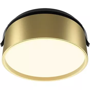 Встраиваемый светильник светодиодный Maytoni Onda DL024-18W3K-BMG